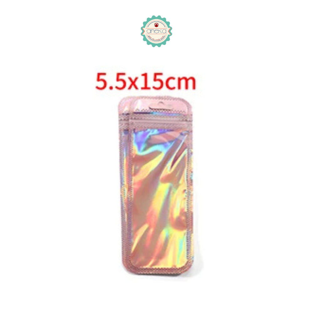 KATALOG - [10 PCS] Plastik Ziplock / Plastic Hologram / Karakter Lucu Kartun / Pastel / PVC / Cute Character