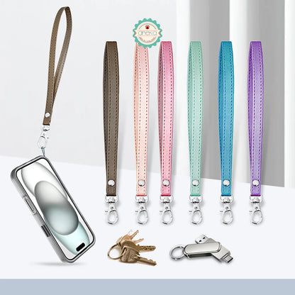 KATALOG - Phone Strap Kulit / Tas / Dompet / PU Leather Wrist Band Phone Lanyard for Cellphone Case Wallet Bag