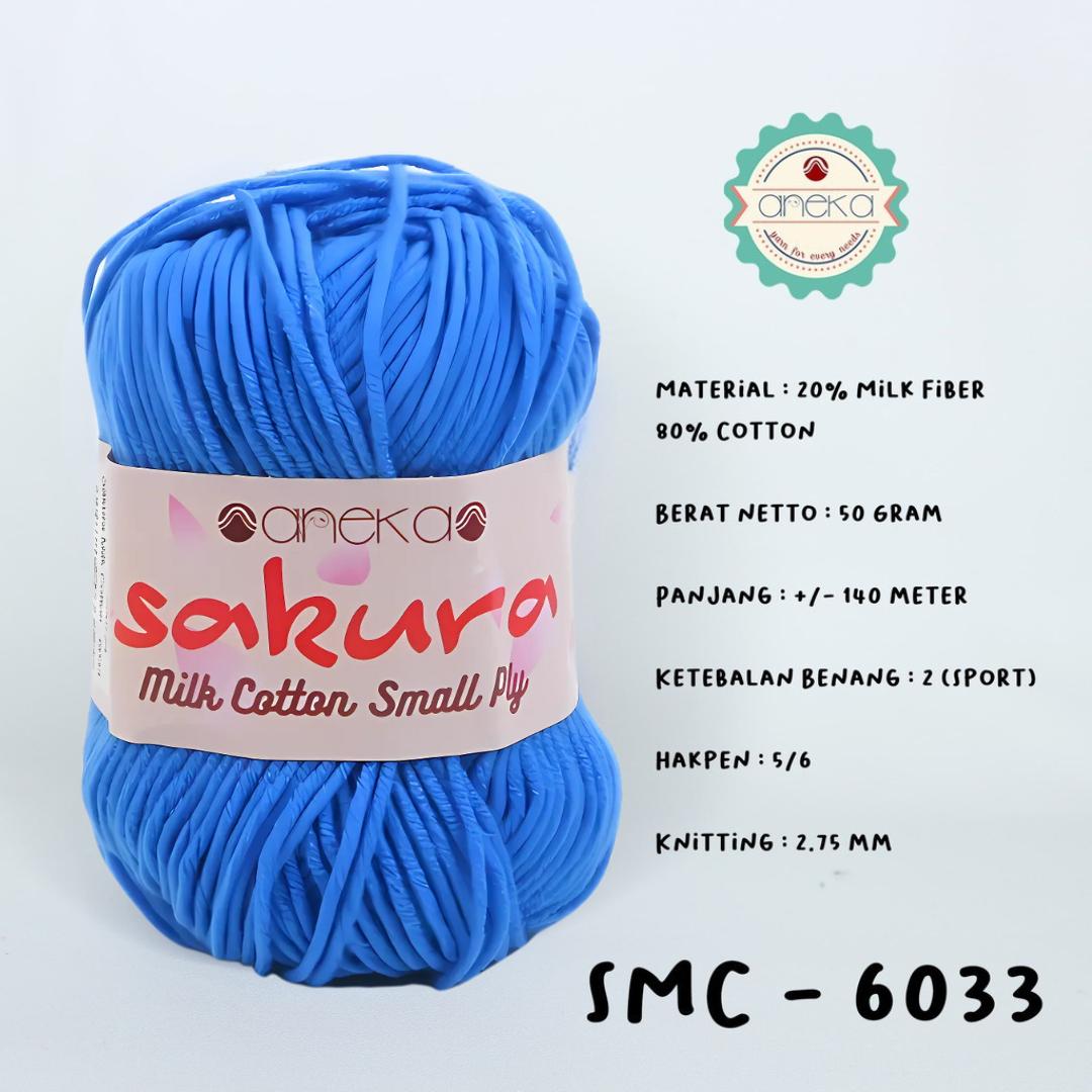 KATALOG - Benang Rajut Katun Susu 4 ply / Sakura SMALL PLY Milk Cotton Yarn - 2