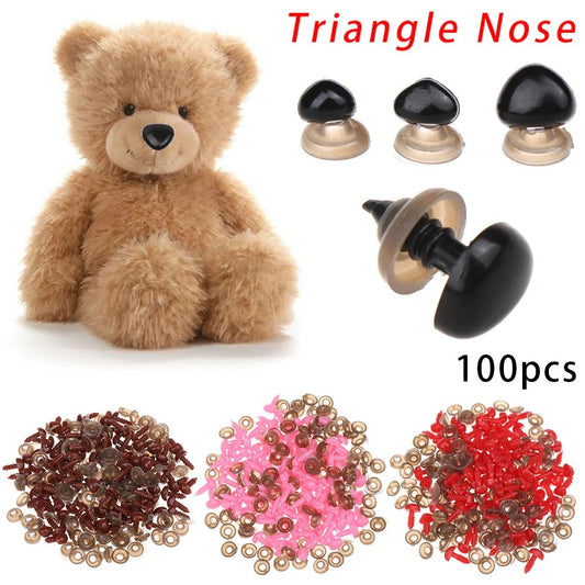 ANEKA - Hidung Boneka / Hidung Amigurumi - set (100 pcs)