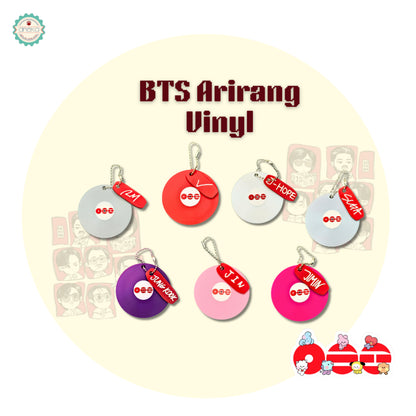 3D PRINT - BTS Fidget Clicker Karakter / Gantungan Kunci Arirang / Special Edition Character BT21 / Keychain / Photo Card Holder /