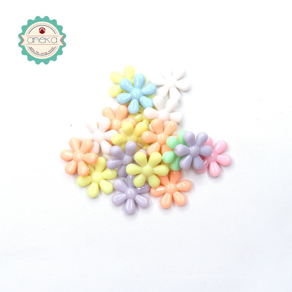 Mute Beads / DIY Craft Milk Pastel Motes - 20 GRAM