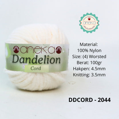 KATALOG - Benang Rajut Dandelion Cord / Crochet Knitting Cord Yarn
