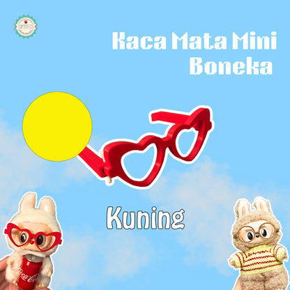 KATALOG - 3D Print Kaca Mata Boneka Unik Lucu / Dolls Glassses / Toy Accessories