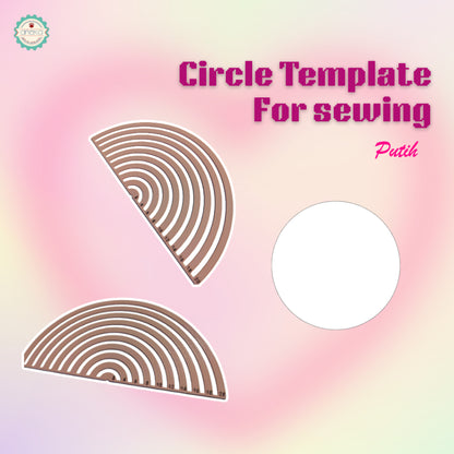 ANEKA - 3D Print Sewing Template Circle / Pengukur Lingkaran Jahit