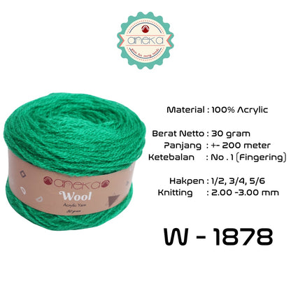 KATALOG - Benang Rajut Wool / Wol / Siet Yarn 30 dan 50 gram - 3