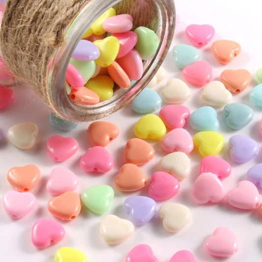 ANEKA - Manik Mute / Mote Pastel Susu Craft DIY - 20 GRAM