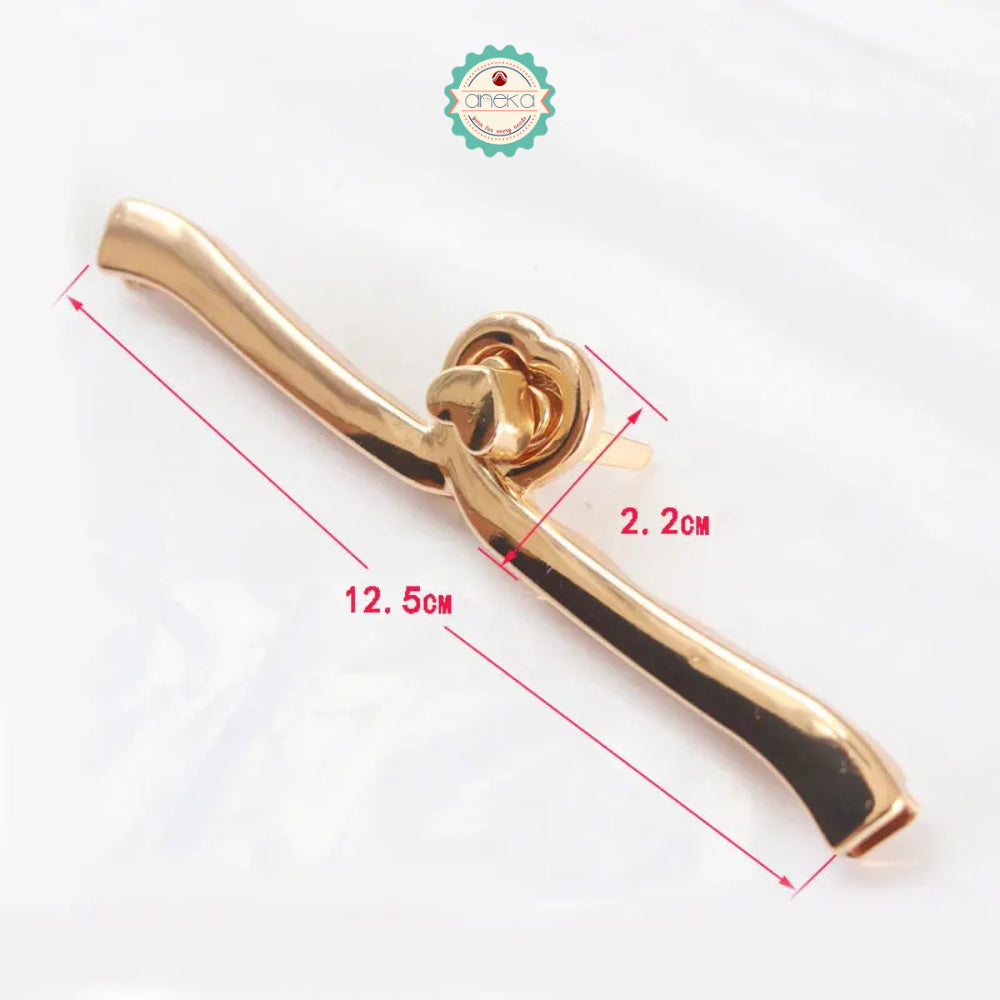 ANEKA - Behel Tas Putar Love / Bag Clasp Rotary Lock Bag Hardware Twist DIY