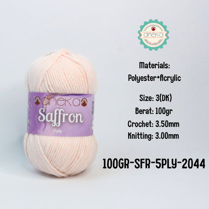 KATALOG - Benang Rajut Saffron 5 Ply 100gr / Crochet Knitting Yarn