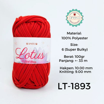 KATALOG - Benang Rajut Lotus / TShirt / Kaos Yarn PART 2