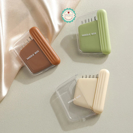 KATALOG - Kotak Jarum Jahit Magnet / Magnetic Sewing Needle Box With 10 Needles Multi-size Needles / Embroidery Sewing Accessories