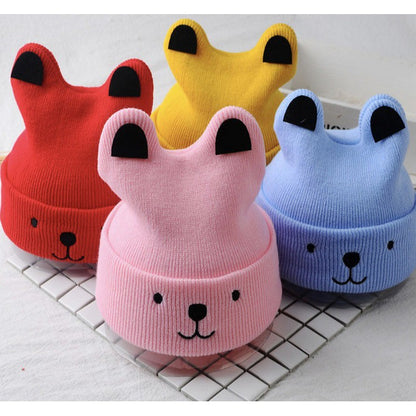 Korean Style Colorful Knitted Baby / Children's Beanie Hat [2002]