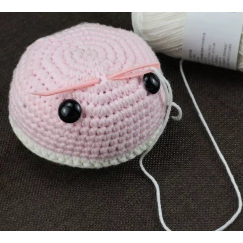Plastic Bent Tapestry Needle / Plastic Crochet Knitting Needles with Bent Edges SET