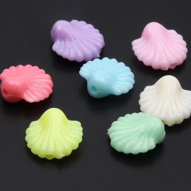 Mute Beads / DIY Craft Milk Pastel Motes - 20 GRAM