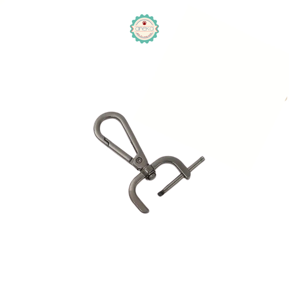 ANEKA - [2PCS] Kait Tas Lobster Buckle / Clasp Carabiner Snap Hook DIY Keychain / Bag Hardware Part Accessories