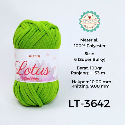 KATALOG - Benang Rajut Lotus / TShirt / Kaos Yarn Part 1