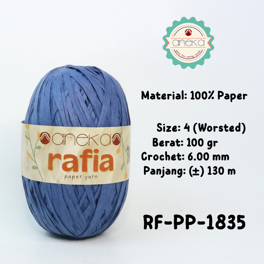 KATALOG - Benang Rajut Rafia / Raffia Paper Yarn