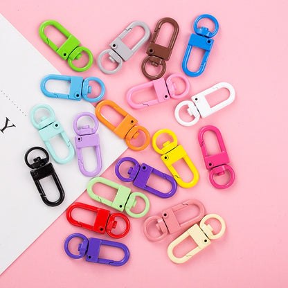 ANEKA - [4PCS] Kait Hook Gantungan Kunci Lobster Warna DIY / Pengait Tas