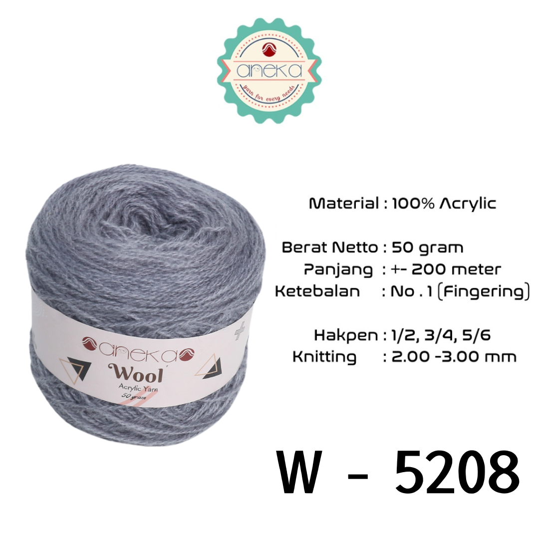 KATALOG - Benang Rajut Wool / Wol / Siet Yarn Vonel 30 dan 50 gram - PART 1