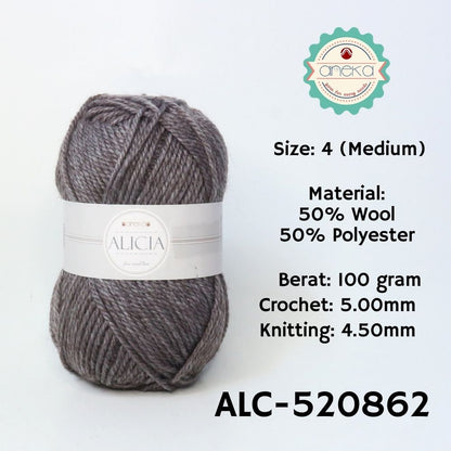 KATALOG - Benang Rajut Wool Alicia / Crochet Knitting Yarn - Part 1