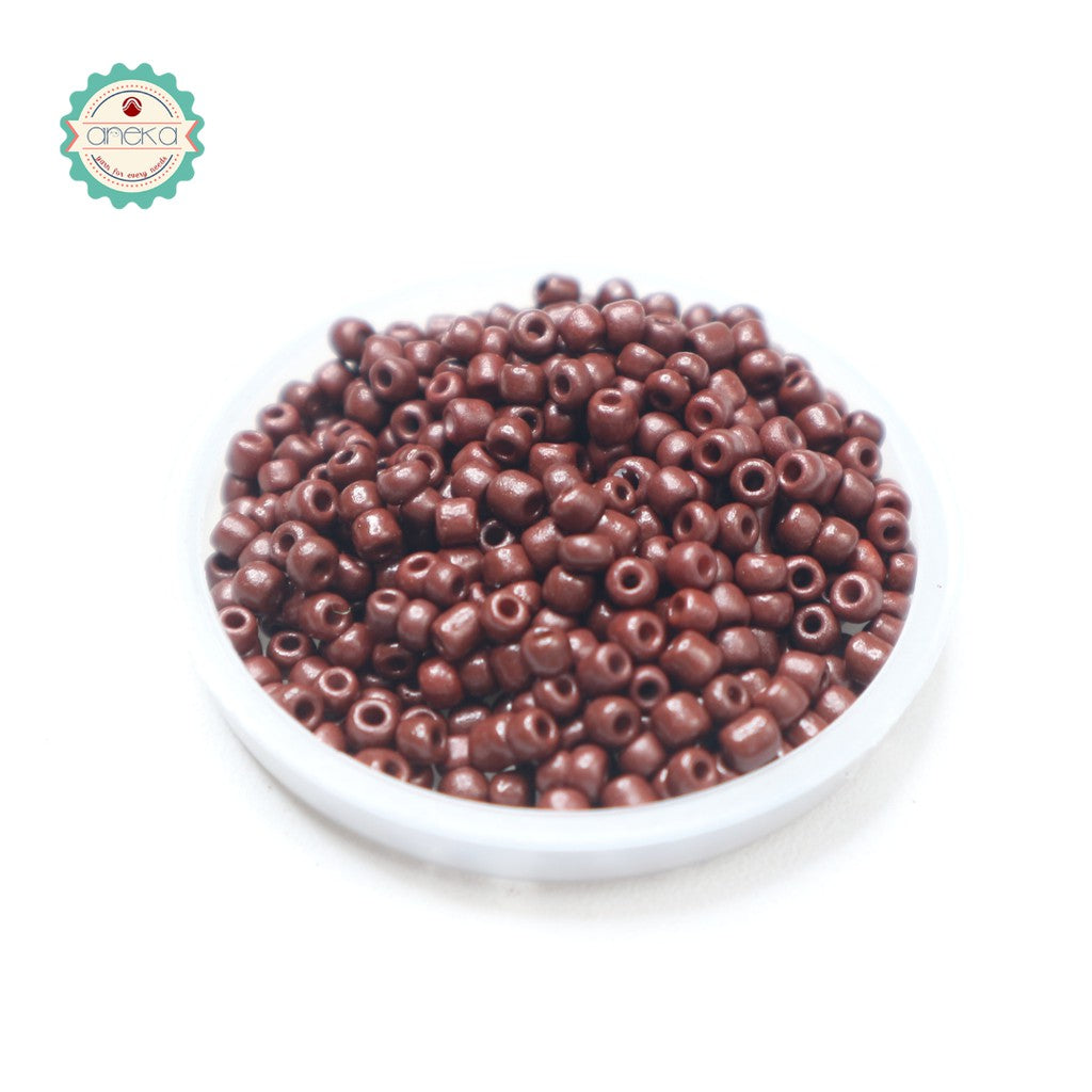 8/o Hiroshima Sand Mote / Mute Beads / Doff Glossy Jewelry Mote - 15 grams