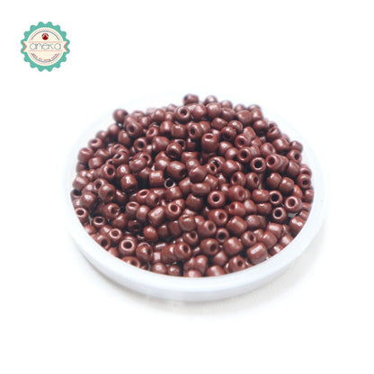 8/o Hiroshima Sand Mote / Mute Beads / Doff Glossy Jewelry Mote - 15 grams