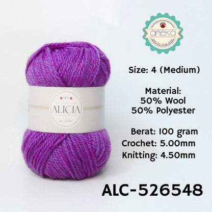 KATALOG - Benang Rajut Wool Alicia / Crochet Knitting Yarn - Part 2