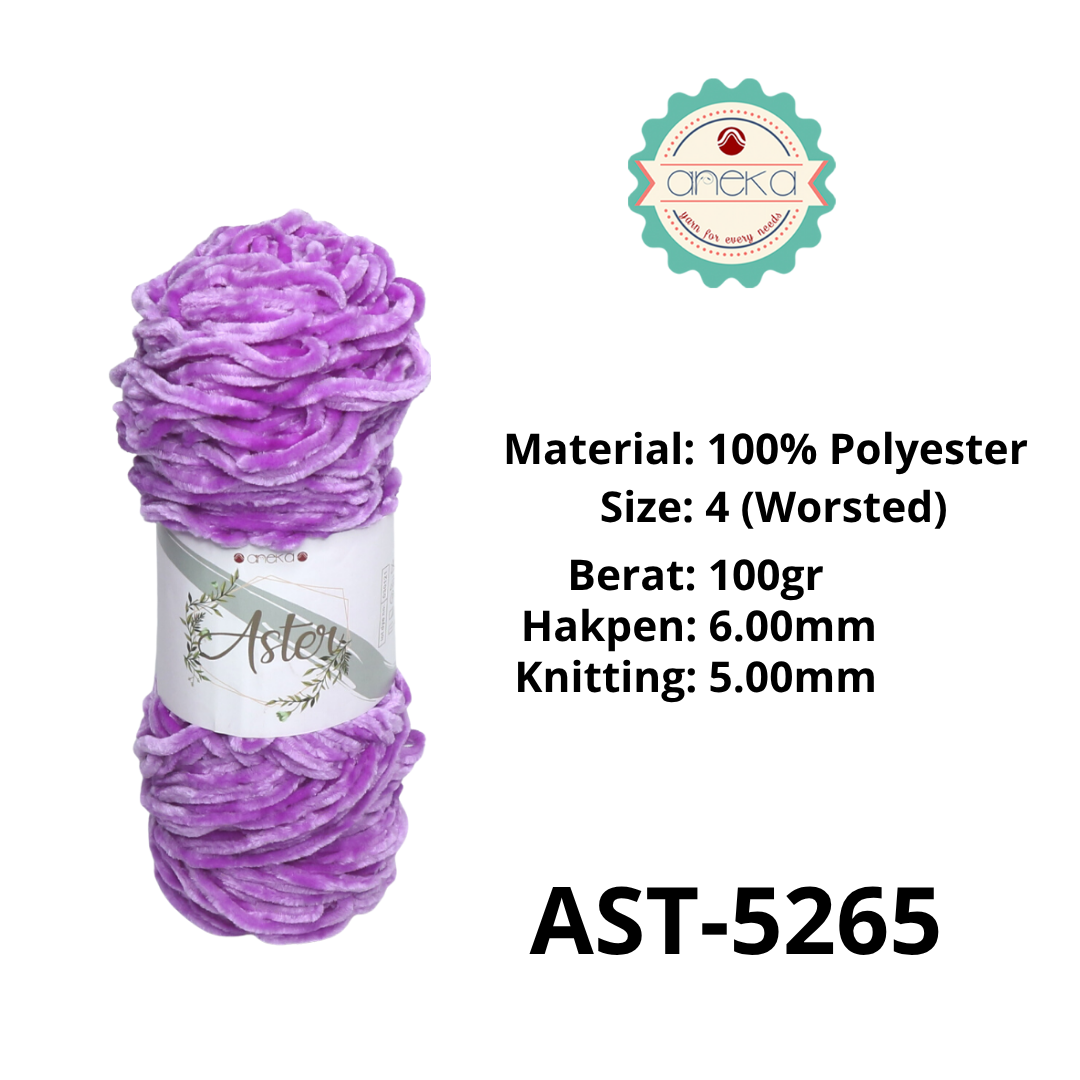 CATALOG - Aster Bludru Knitting Yarn / Velvet Knitting Yarn PART 1