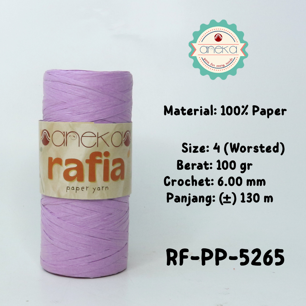 KATALOG - Benang Rajut Rafia / Raffia Paper Yarn