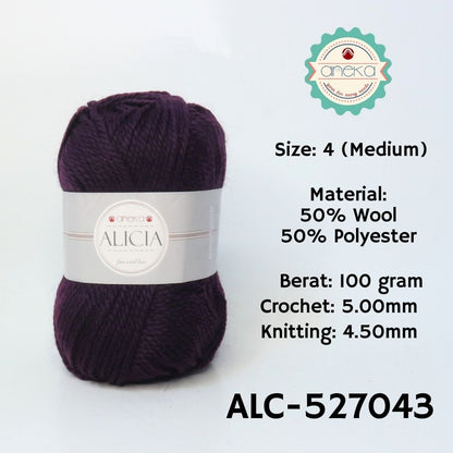 KATALOG - Benang Rajut Wool Alicia / Crochet Knitting Yarn - Part 2