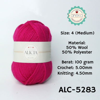 KATALOG - Benang Rajut Wool Alicia / Crochet Knitting Yarn - Part 1