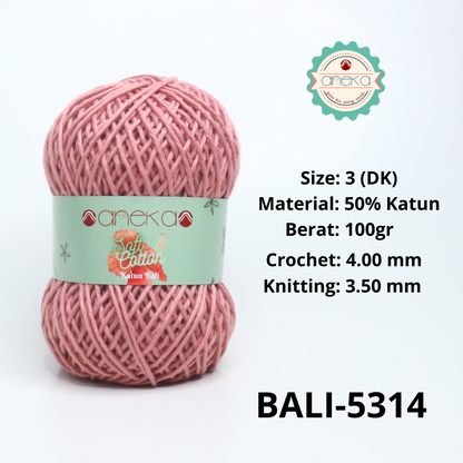 KATALOG -  Benang Rajut Katun Bali ANEKA / Soft Cotton Big Ply made by ANEKABENANG PART 1