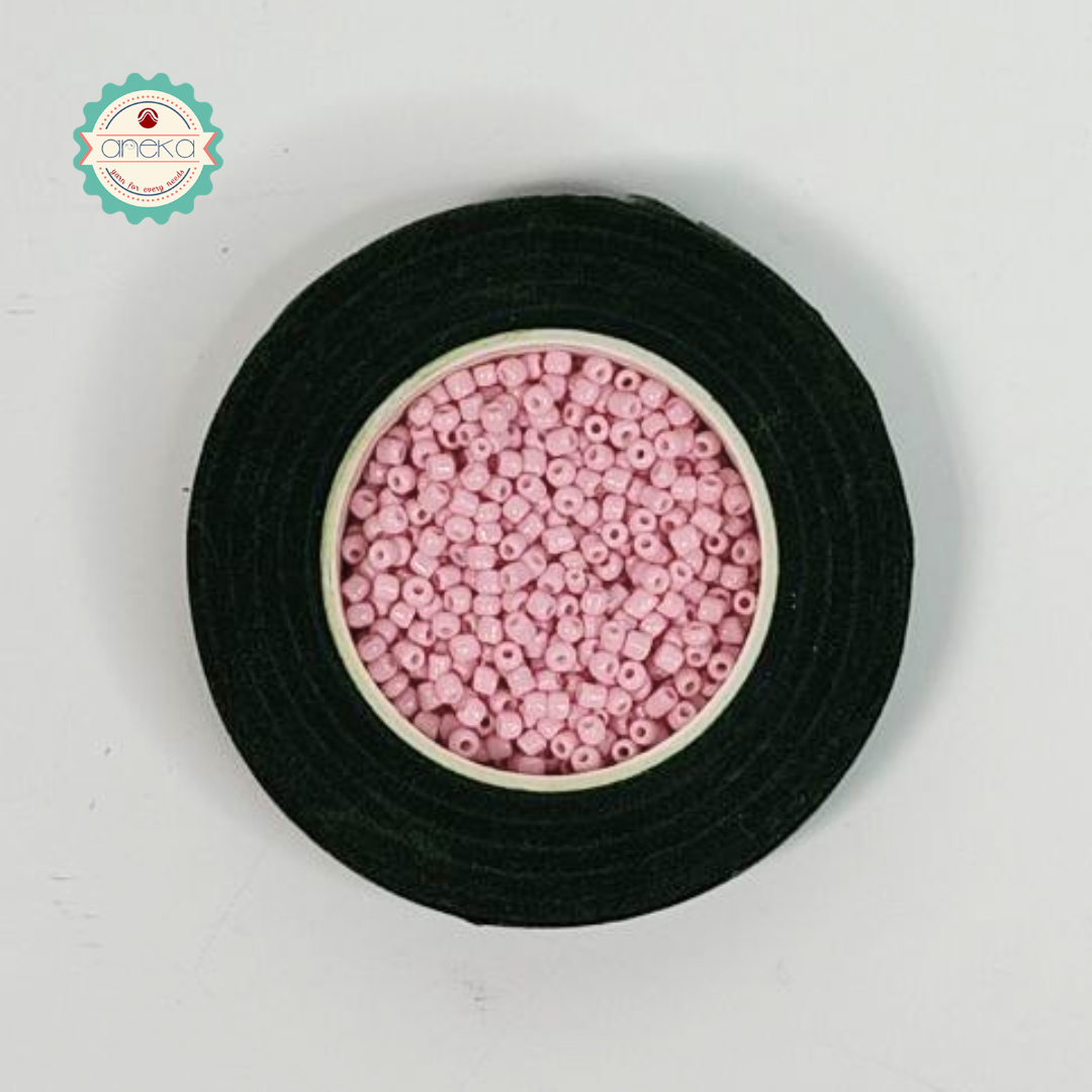 8/o Hiroshima Sand Mote / Mute Beads / Doff Glossy Jewelry Mote - 15 grams