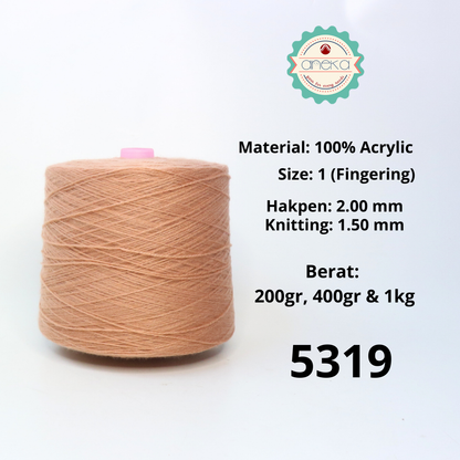 KATALOG -  Benang Rajut Wool Aneka Cones  / Wol / Siet Yarn / Tufting Rug / Karpet - Part 1