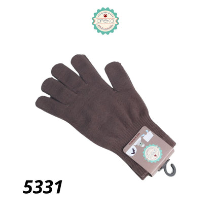 AnekaBenang - PLAIN MOTIF KNITTED GLOVES