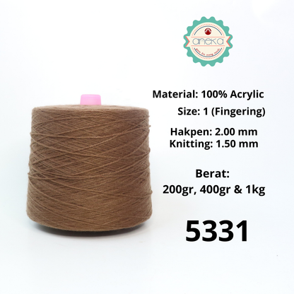 KATALOG -  Benang Rajut Wool Aneka Cones  / Wol / Siet Yarn / Tufting Rug / Karpet - Part 1