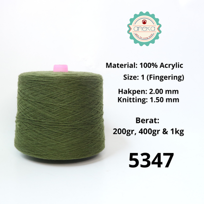 KATALOG - Benang Rajut Wool Aneka Cones / Wol / Siet Yarn / Tufting Rug / Karpet - Part 2