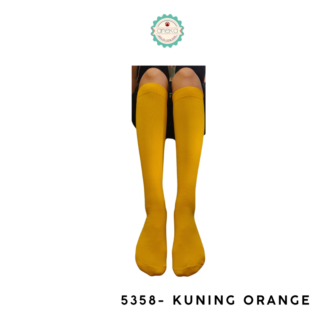 KATALOG - Kaos Kaki Panjang Harajuku Premium / Selutut / Muslimah / Paskibra / Korea