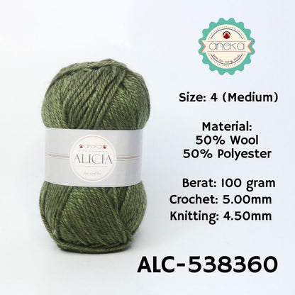KATALOG - Benang Rajut Wool Alicia / Crochet Knitting Yarn - Part 2