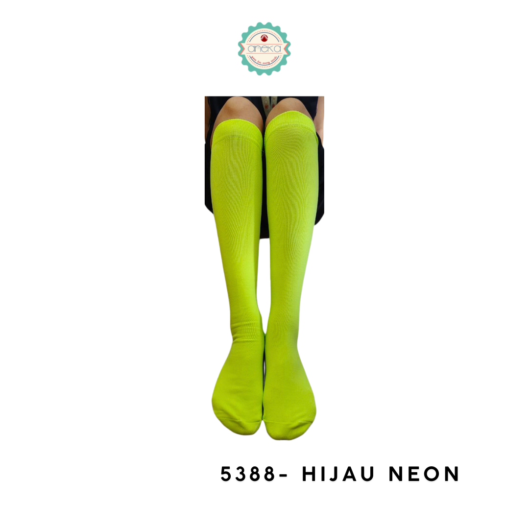 KATALOG - Kaos Kaki Panjang Harajuku Premium / Selutut / Muslimah / Paskibra / Korea