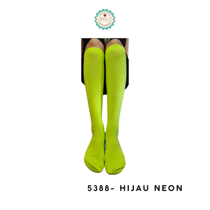 KATALOG - Kaos Kaki Panjang Harajuku Premium / Selutut / Muslimah / Paskibra / Korea