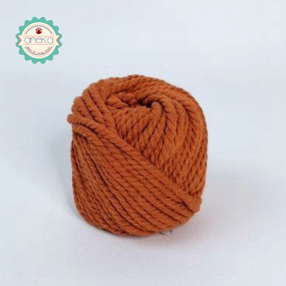 CATALOG - Colored cotton rope/macrame rope 100 gr - 4mm