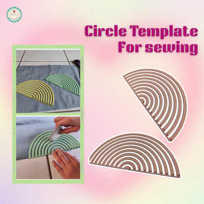 ANEKA - 3D Print Sewing Template Circle / Pengukur Lingkaran Jahit