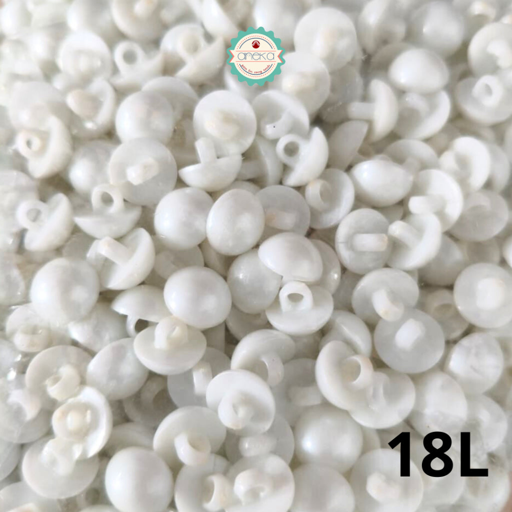 KATALOG - [1000 PCS] Kancing Baju Jamur / Mushroom Button
