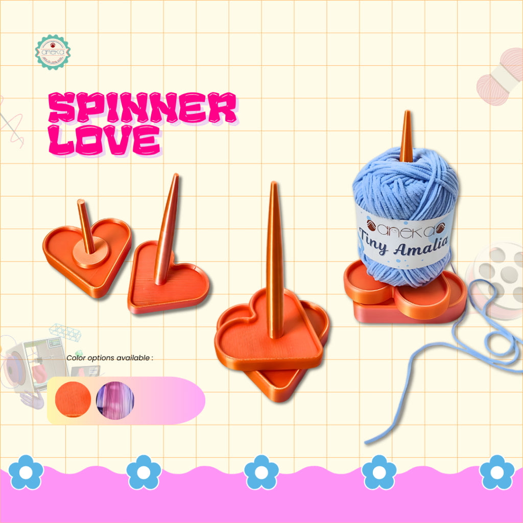 KATALOG - [PRE-ORDER] 3D Print Alat Rajut Knitting Aksesoris / Crochet Accesoriess / Laci / Calender / Tas Jelly / Spinner / Drawer
