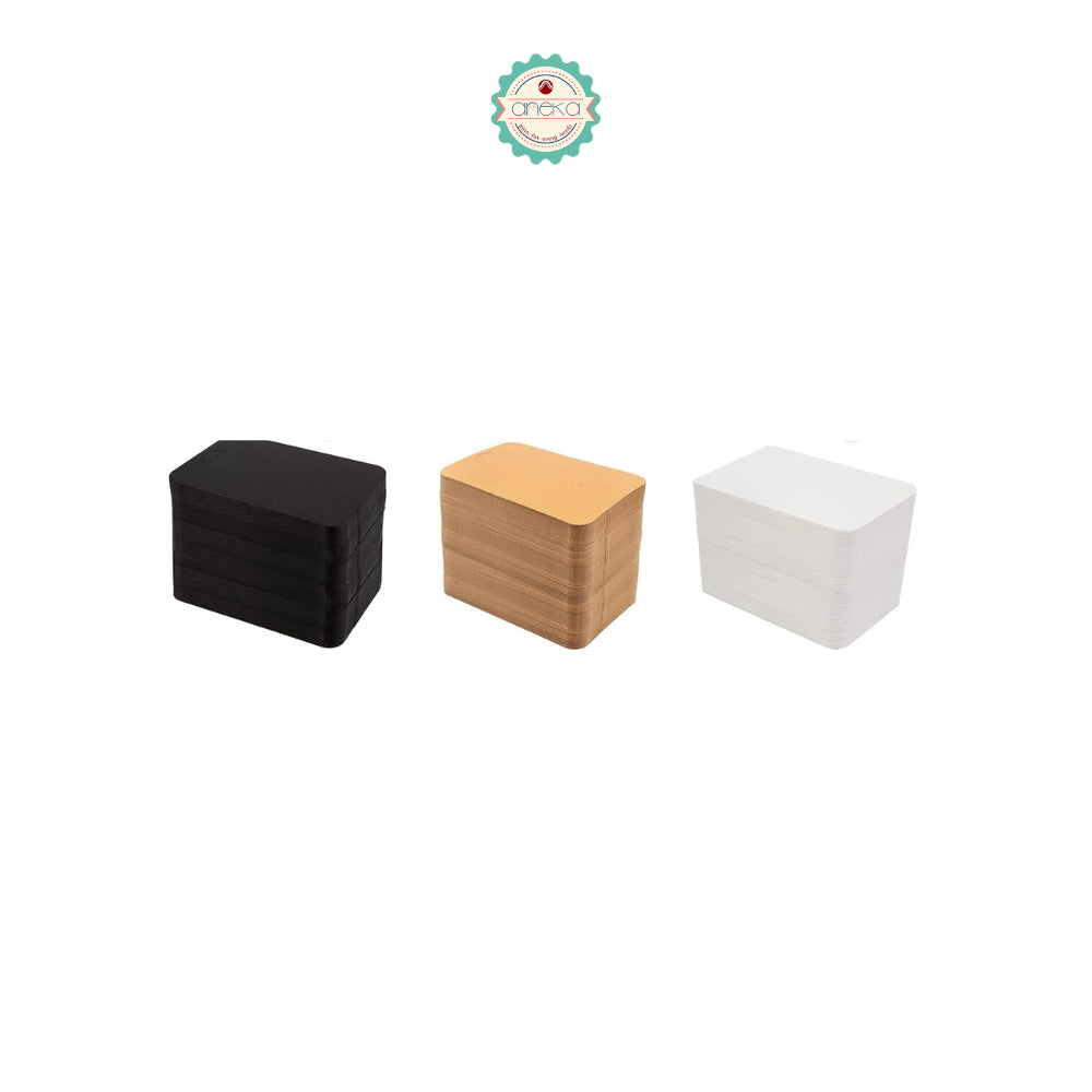 ANEKA - [10PCS] Kartu Papan Gantungan Kunci / Souvenir / Keychain Jewelry Cardboard