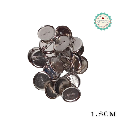 KATALOG - [10PCS] Peniti / Bros Mangkok / Jepit Buaya / Jepit Bebek Ukuran Kecil dan Besar