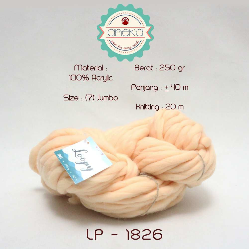 KATALOG - Benang Wol / Wool Ekstra Tebal - LOOPY YARN PART 2