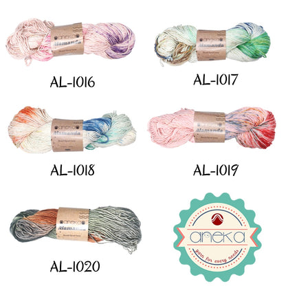 KATALOG - Benang Rajut Alamanda / Hand Dyed Yarn Cotton Yarn / Katun
