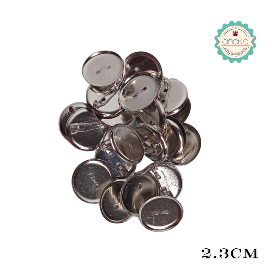 KATALOG - [10PCS] Peniti / Bros Mangkok / Jepit Buaya / Jepit Bebek Ukuran Kecil dan Besar